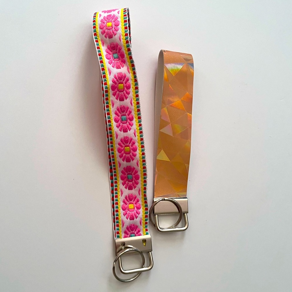 NWT Bundle of 2 Wristlet Keychain